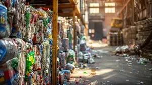 Latas De Lixo Reciclado